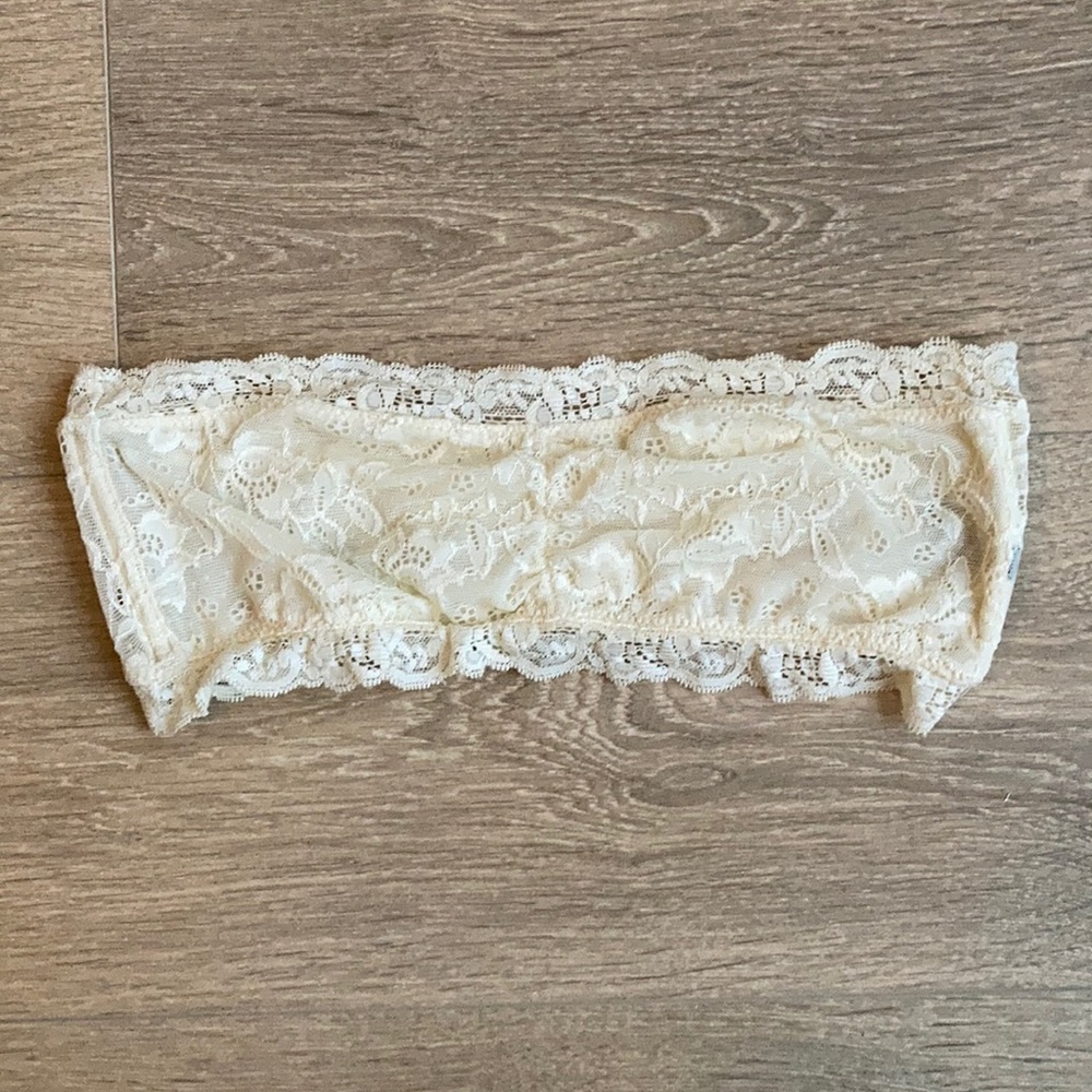Talula White Lace Bandeau